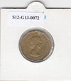 S12-G13-0072 Verenigd Koninkrijk 3 pence 1963  VF KM# 900