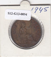 S12-G13-0094 Verenigd Koninkrijk 1 penny 1945  VF KM# 845