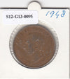 S12-G13-0095 Verenigd Koninkrijk 1 penny 1948  VF KM# 845