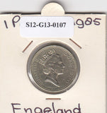 S12-G13-0107 Verenigd Koninkrijk 1 pound 1985  XF  KM# 941