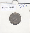 S12-G13-0165 Verenigd Koninkrijk 6 pence 1955  VF KM# 903