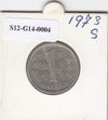 S12-G14-0004 Finland 1 markka 1973 S VF KM49a