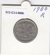 S12-G14-0006 Finland 1 markka 1980 K VF KM49a