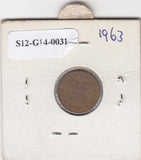 S12-G14-0031 Finland 1 pennia 1963   VF KM44