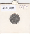 S12-G14-0053 Finland 10 pennia 1990   XF KM65