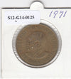 S12-G14-0125 Kenia 10 cent 1971   VF KM11
