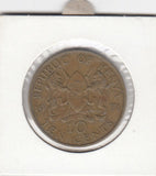 S12-G14-0125 Kenia 10 cent 1971   VF KM11