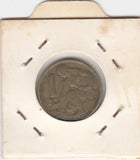 S12-G14-0134 Tsjecho-Slowakije 1 koruna 1962   VF KM50
