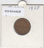 S12-G14-0139 België 50 centimes 1958   VF KM149 belgie
