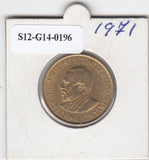 S12-G14-0196 Kenia 5 cent 1971   MS60 KM10