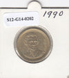 S12-G14-0202 Griekenland 20 drachme 1990   VF KM154