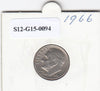 S12-G15-0094 Verenigde Staten dime 1966   VF KM195a