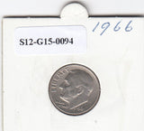 S12-G15-0094 Verenigde Staten dime 1966   VF KM195a