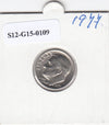S12-G15-0109 Verenigde Staten dime 1977   VF KM195a