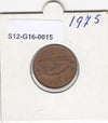 S12-G16-0015 Ierland 1 penny 1975  VF KM# 20