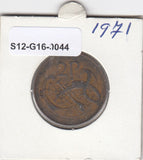 S12-G16-0044 Ierland 2 pence 1971  VF KM# 21