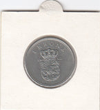 S12-G16-0100 Denemarken 1 krone 1963  VF KM# 851