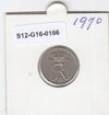 S12-G16-0166 Denemarken 10 öre 1970  VF KM# 849