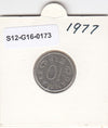 S12-G16-0173 Denemarken 10 öre 1977  XF KM# 860