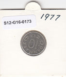 S12-G16-0173 Denemarken 10 öre 1977  XF KM# 860