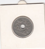 S12-G16-0205 Denemarken 25 öre 1966  VF KM# 855