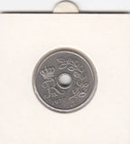 S12-G16-0211 Denemarken 25 öre 1972  XF KM# 855