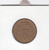 S12-G16-0258 Denemarken 5 öre 1971  XF+ KM# 848
