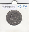 S12-G16-0376 Luxemburg 10 franc 1974  MS60 KM57