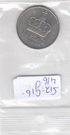 S12-G16-0416 Norway 1 krone 1982   VF  KM-419