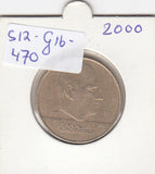S12-G16-0470 Norway 20 kroner 2000   VF  KM-453