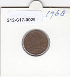 S12-G17-0029 Portugal 10 centavos 1968  VF
