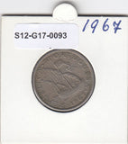 S12-G17-0093 Portugal 5 escudos 1967  VF