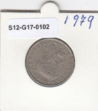 S12-G17-0102 Portugal 5 escudos 1979  VF