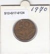 S12-G17-0124 Portugal 50 centavos 1970  VF