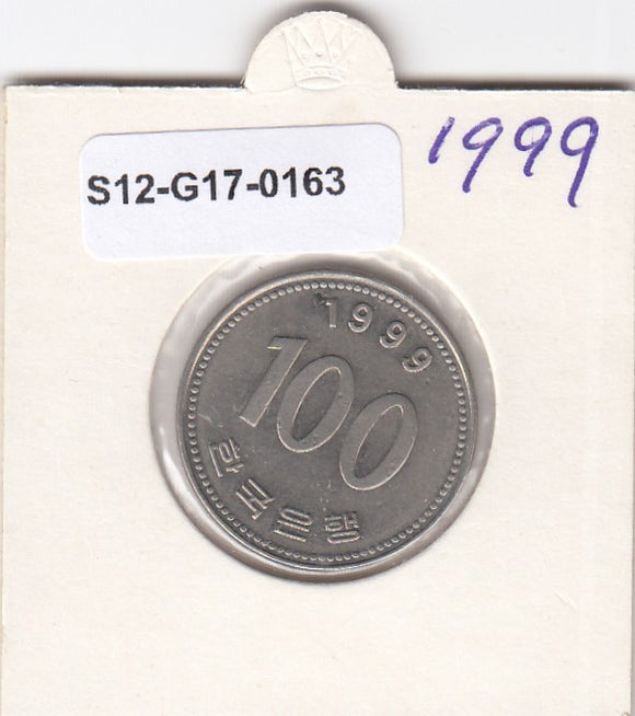 S12-G17-0163 Korea-Zuid 100 won 1999  XF