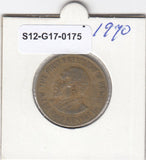 S12-G17-0175 Kenya 5 cent 1970  VF