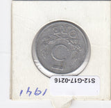 S12-G17-0216 Denemarken 5 ore 1941  FI/VF