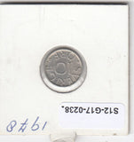 S12-G17-0238 Zweden 10 ore 1978  XF