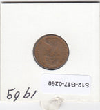S12-G17-0260 Australië 1 cent 1969  VF