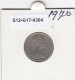 S12-G17-0304 Australië 5 cents 1970  VF