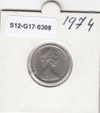S12-G17-0308 Australië 5 cents 1974  VF