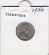 S12-G17-0314 Australië 5 cents 1980  VF