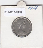 S12-G17-0330 Australië 10 cents 1966  VF