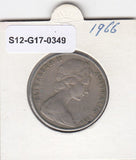 S12-G17-0349 Australië 20 cents 1966  VF