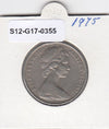 S12-G17-0355 Australië 20 cents 1975  VF