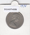 S12-G17-0356 Australië 20 cents 1976  VF