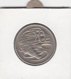 S12-G17-0360 Australië 20 cents 1980  VF