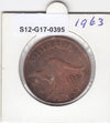 S12-G17-0395 Australië 1 penny 1963  VF