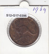 S12-G17-0396 Australië 1 penny 1964  VF