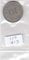 S12-G17-0451 Malta 10 cents 1972  VF